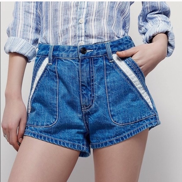 Free People Pants - [Free People] Sweet Surrender High Waisted Shorts